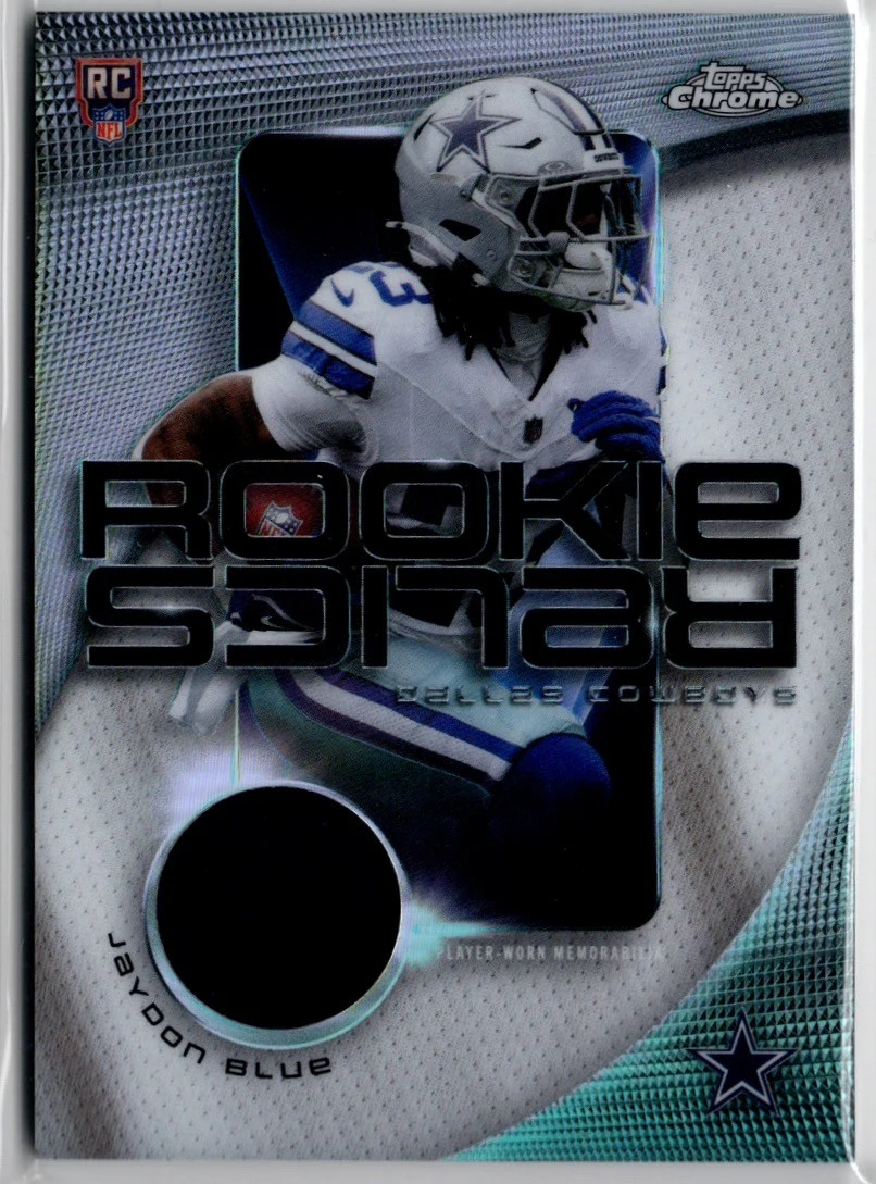 Jaydon Blue 2025 Topps Chrome Football card