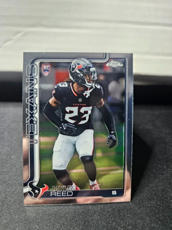 Jaylen Reed 2025 Topps Chrome Football card