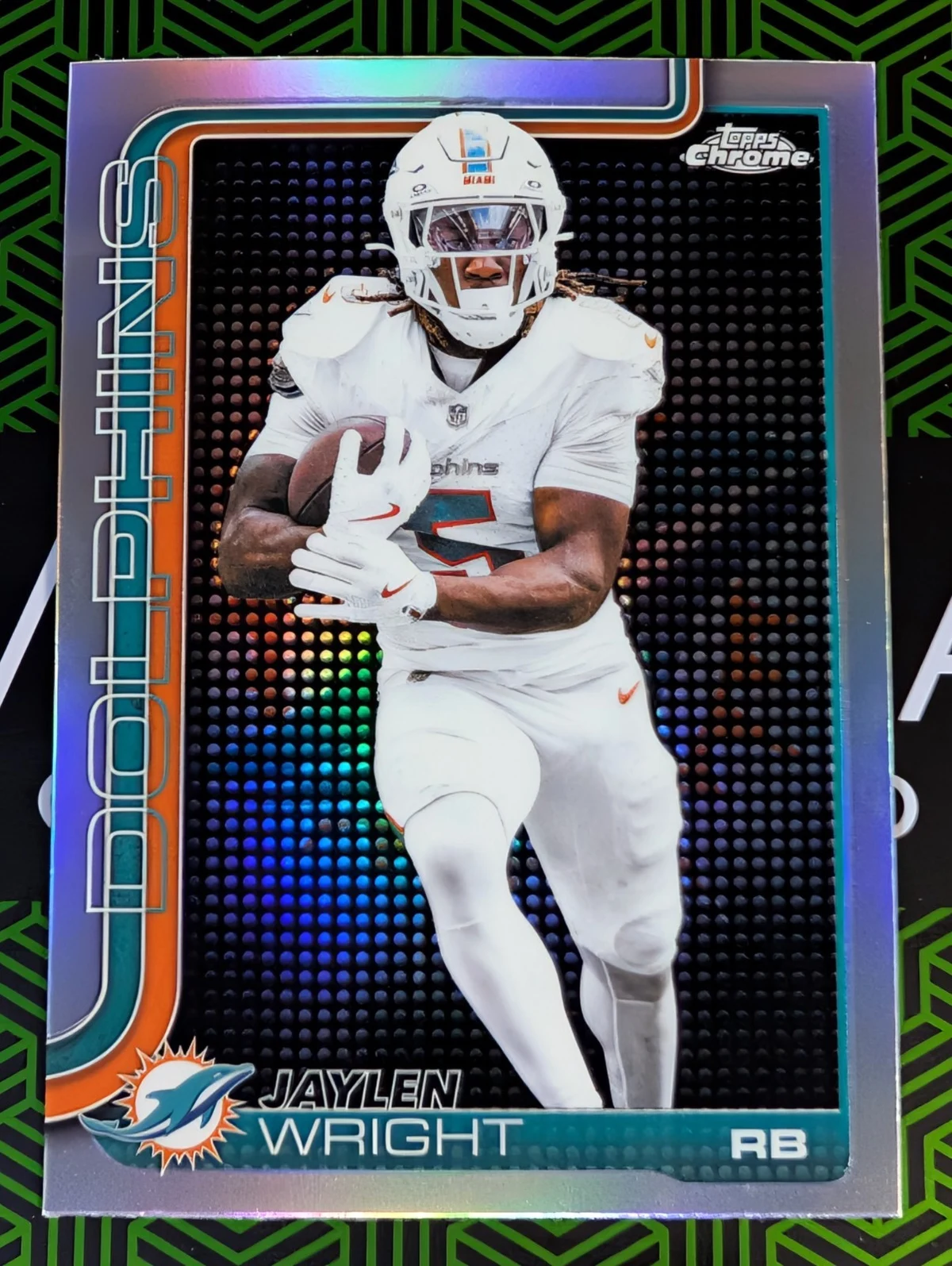 Jaylen Wright 2025 Topps Chrome Football card