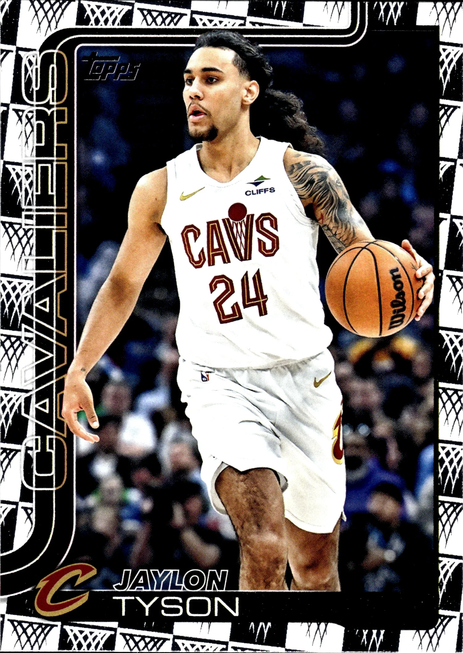 Jaylon Tyson 2025-26 Topps #86 Season Tip Off basketball card - Front