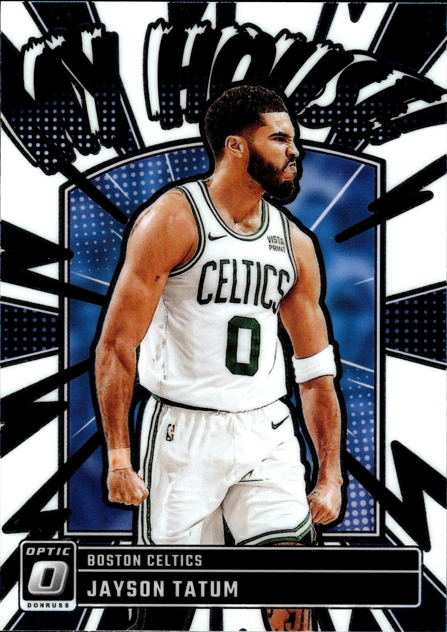 Jayson Tatum 2024-25 Donruss Optic #7 My House basketball card - Front