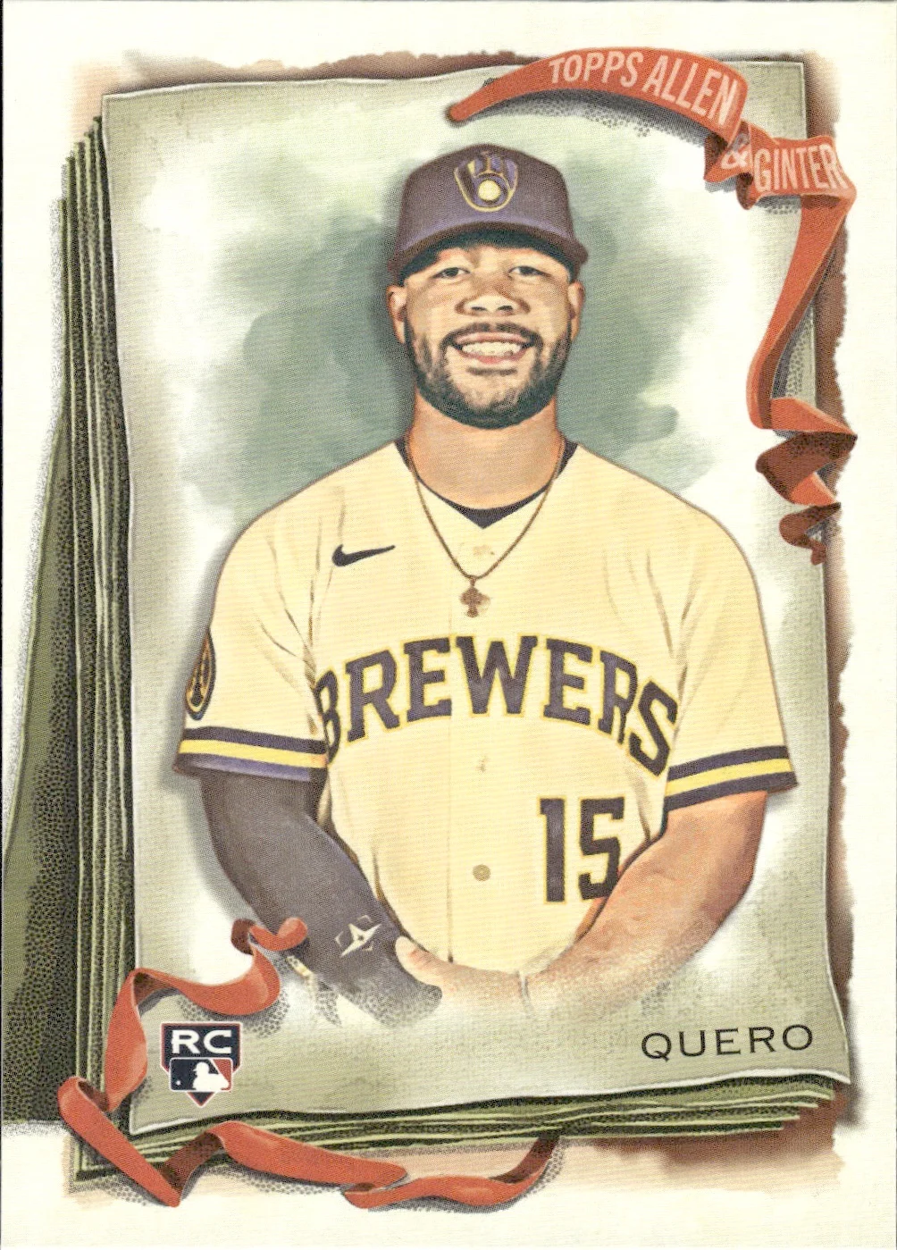 Jeferson Quero #161 Rookie Card 2026 Topps Allen & Ginter trading rookie card - Front