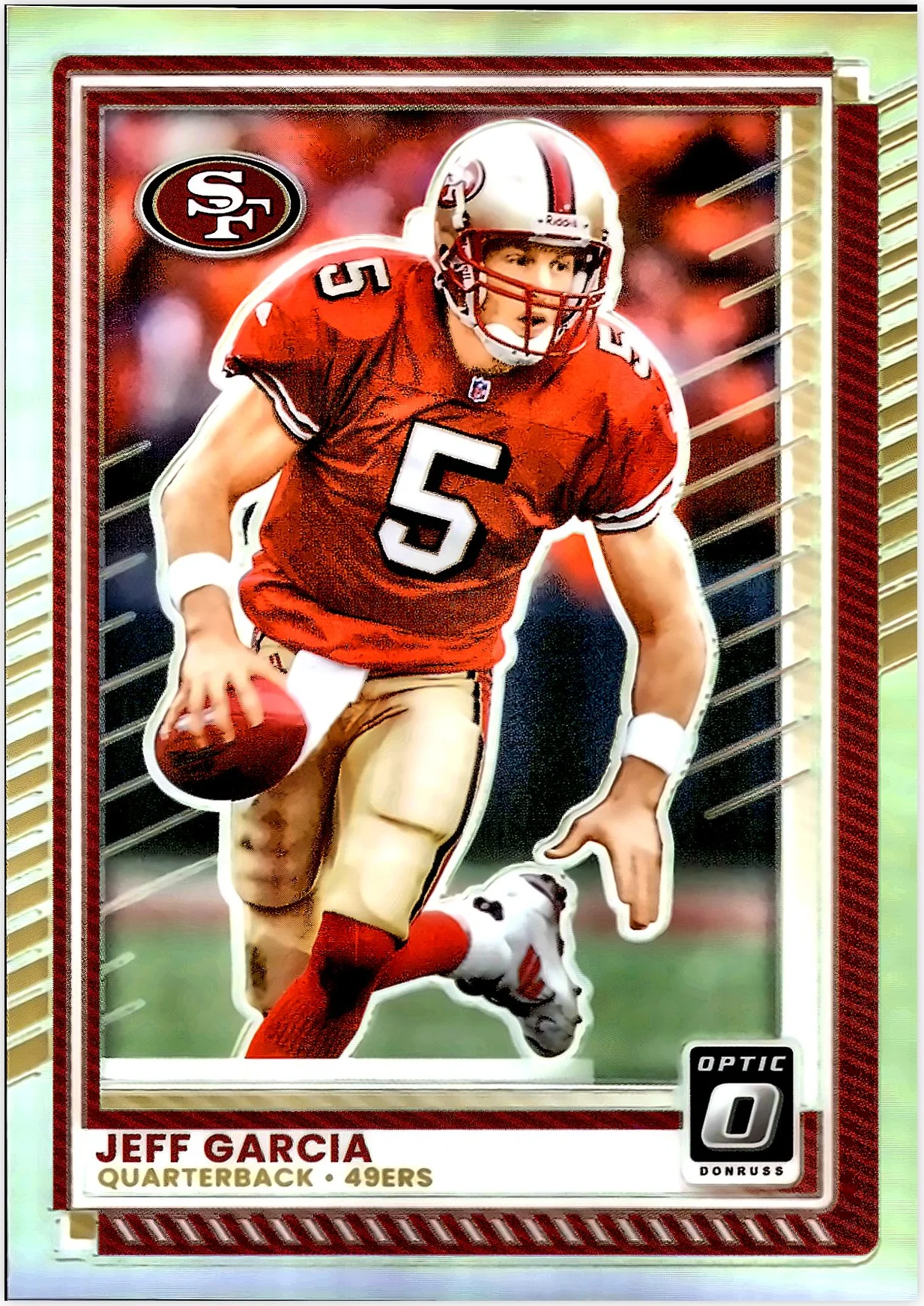 Jeff Garcia 2025 Donruss Optic #157 football card - Front