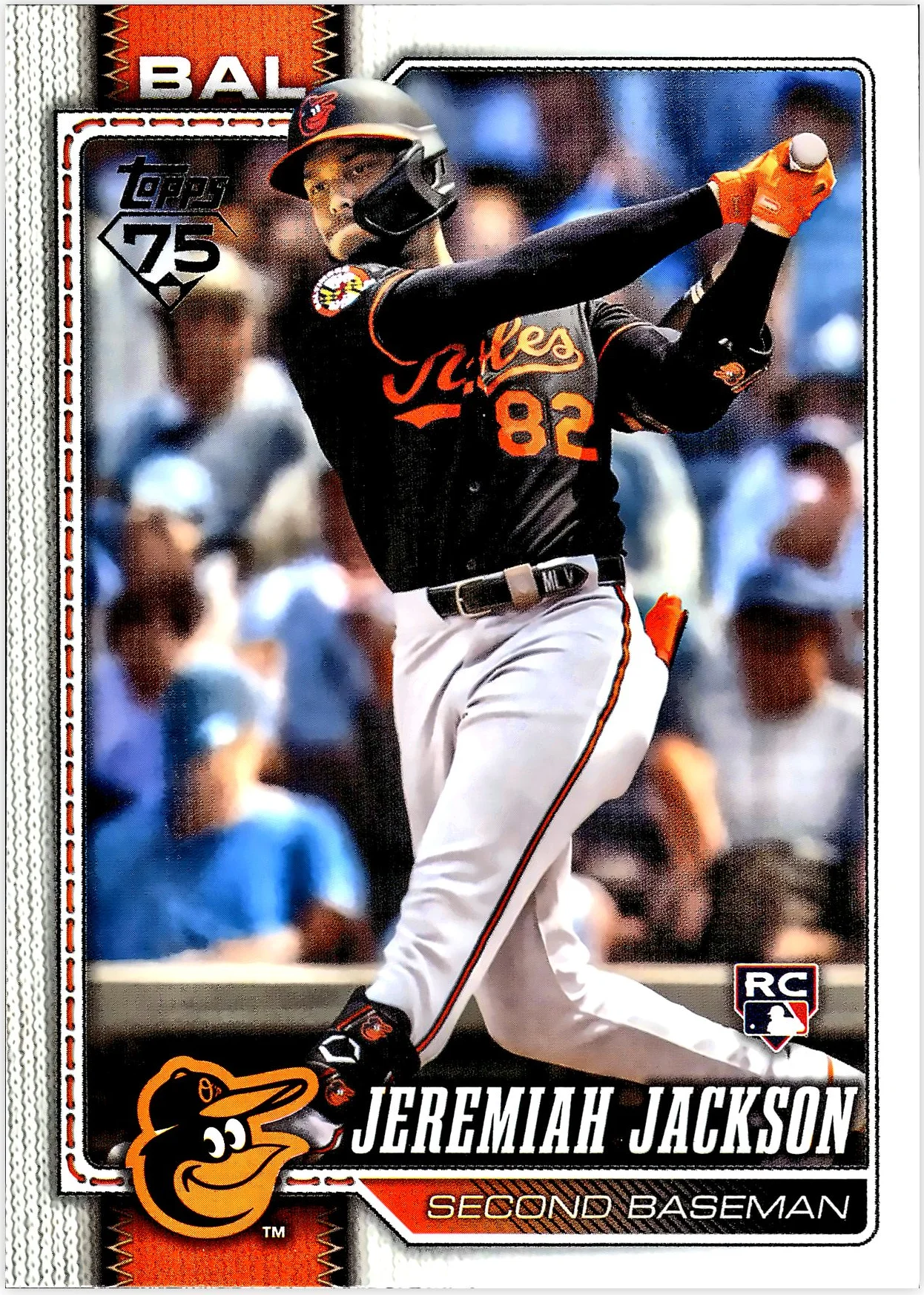 Jeremiah Jackson 2026 Topps #277 baseball card - Front