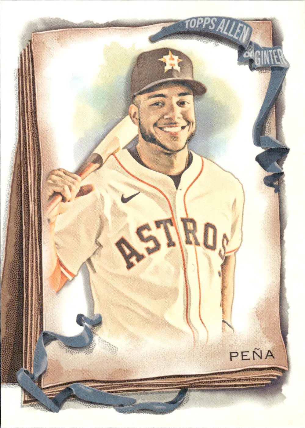Jeremy Peña #72 2026 Topps Allen & Ginter trading card - Front