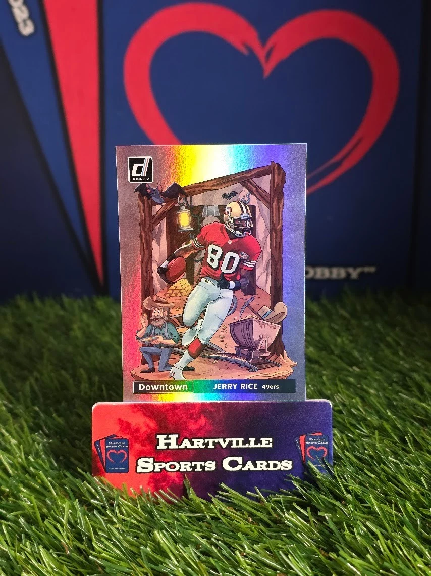 Jerry Rice #D-JR 2020 Donruss Football Downtown front