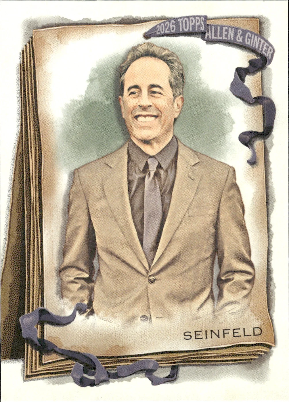 Jerry Seinfeld #194 2026 Topps Allen & Ginter trading card - Front
