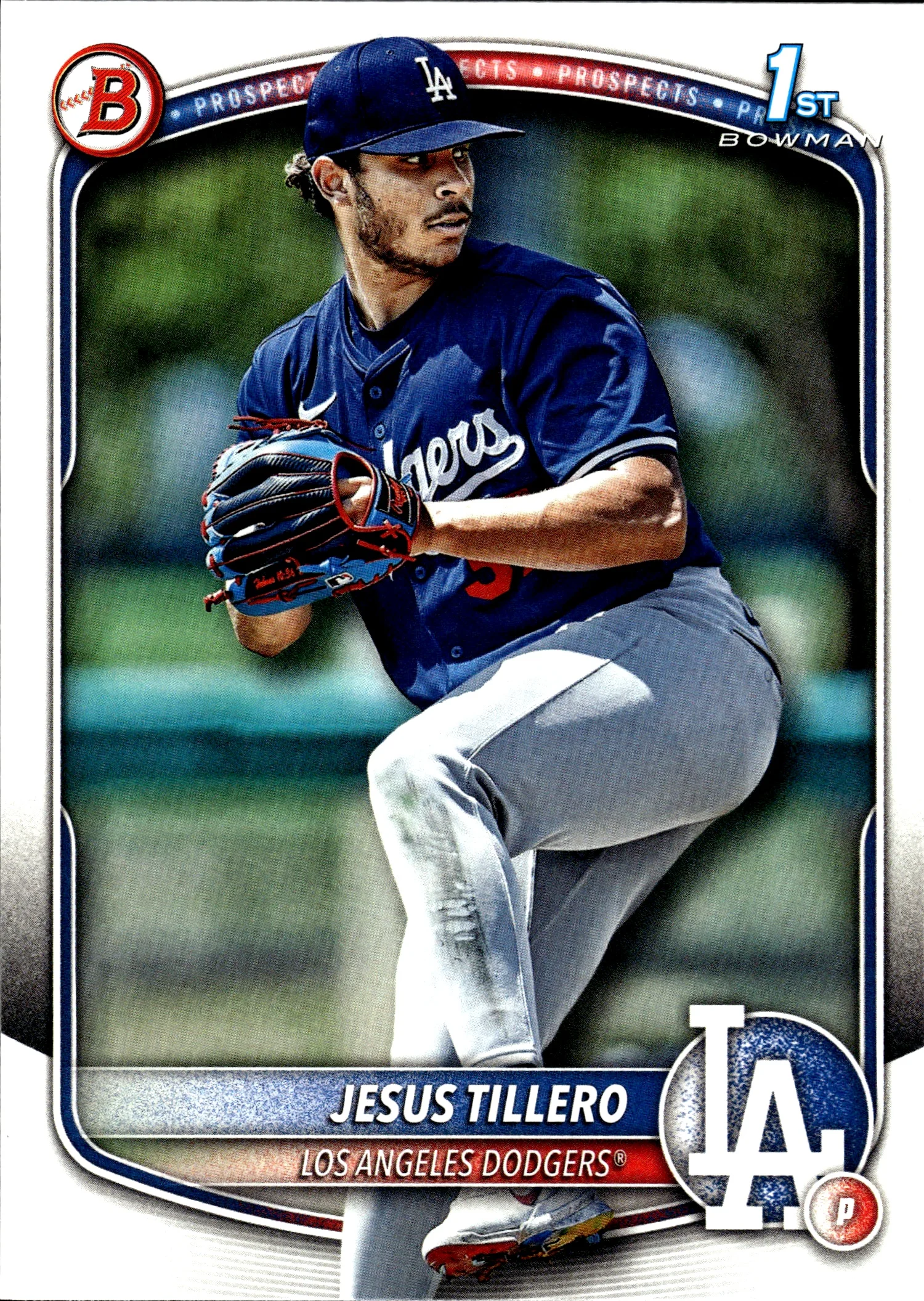Jesus Tillero 2025 Bowman #BP-117 Prospects baseball card - Front
