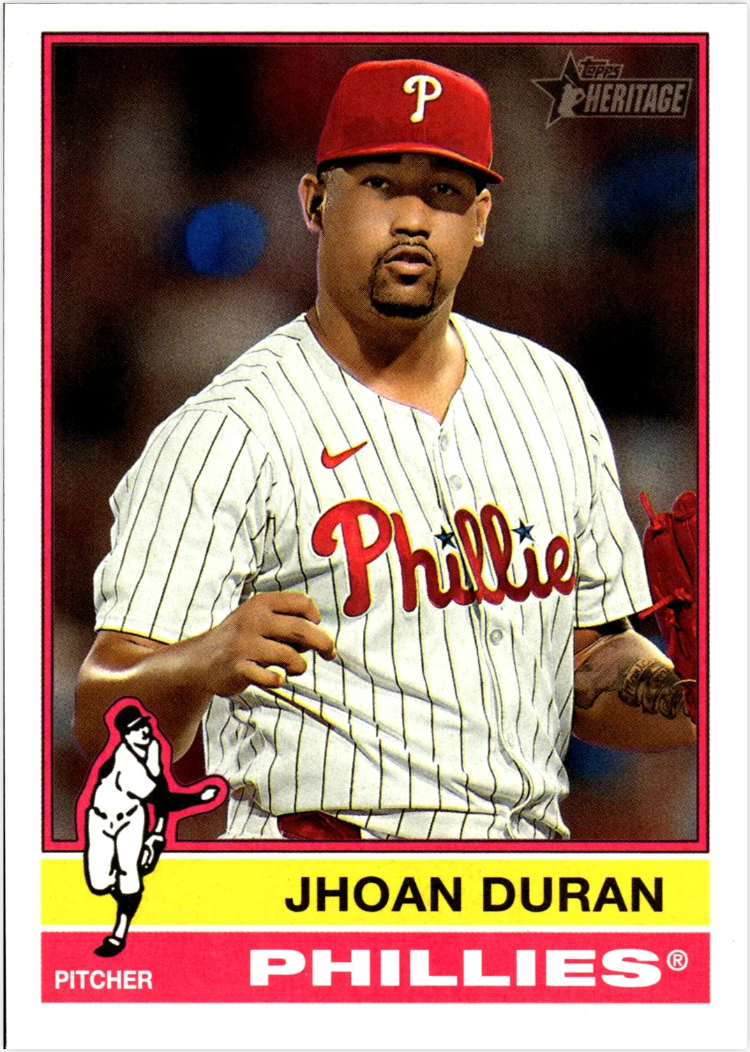 Jhoan Duran 2025 Heritage High Number #639 baseball card - Front