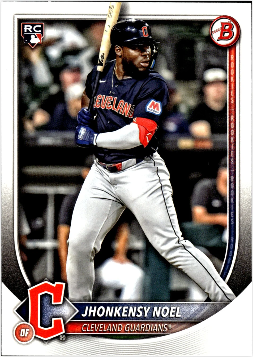 Jhonkensy Noel 2025 Bowman #81 baseball rookie card - Front