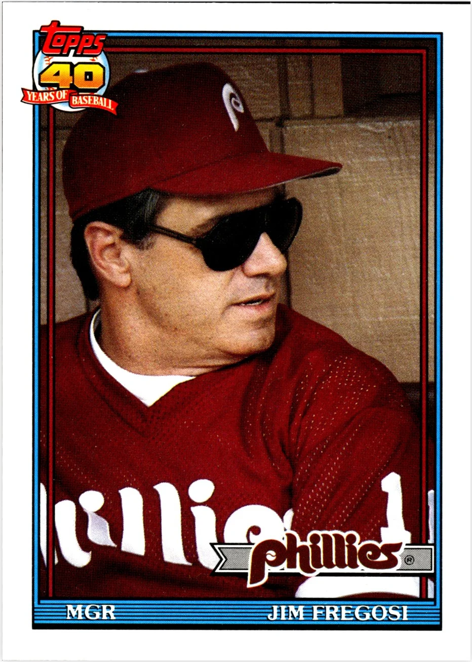 Jim Fregosi 1991 Topps Traded #43T baseball card - Front