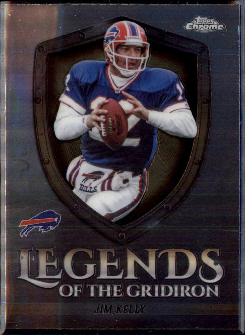Jim Kelly 2025 Topps Chrome Football card