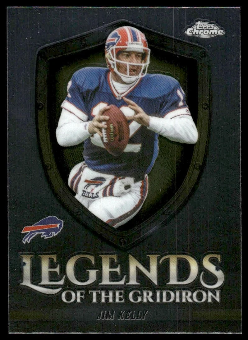 Jim Kelly 2025 Topps Chrome Football card