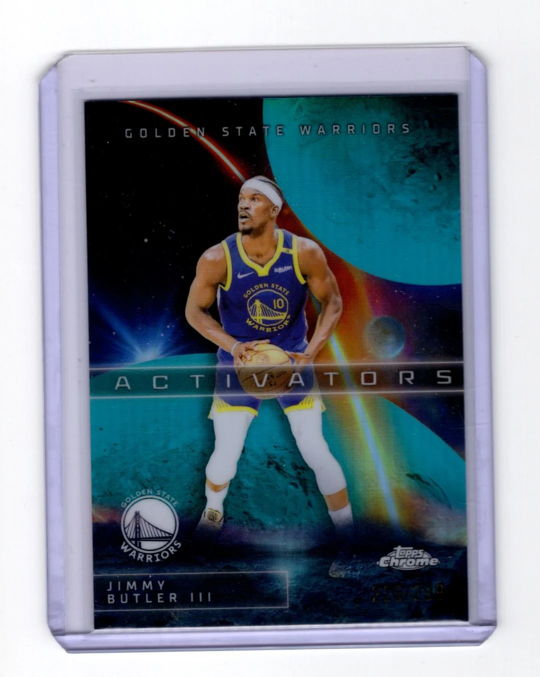 Jimmy Butler III 2025 Topps Chrome Basketball card