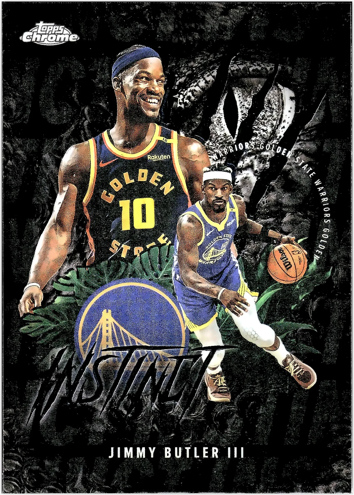 Jimmy Butler III 2025-26 Topps Chrome #INS-3 Instinct basketball card - Front