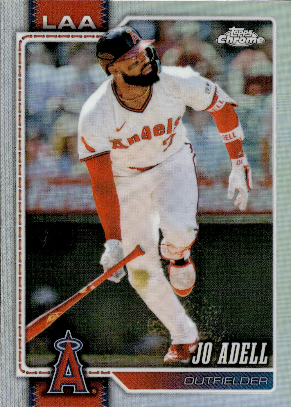 Jo Adell #235 Refractor 2026 Topps Chrome Baseball baseball card - Front