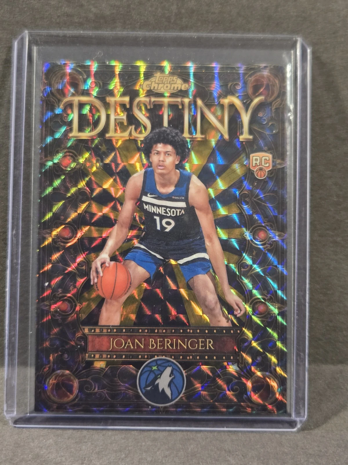 Joan Beringer 2025-26 Topps Chrome card