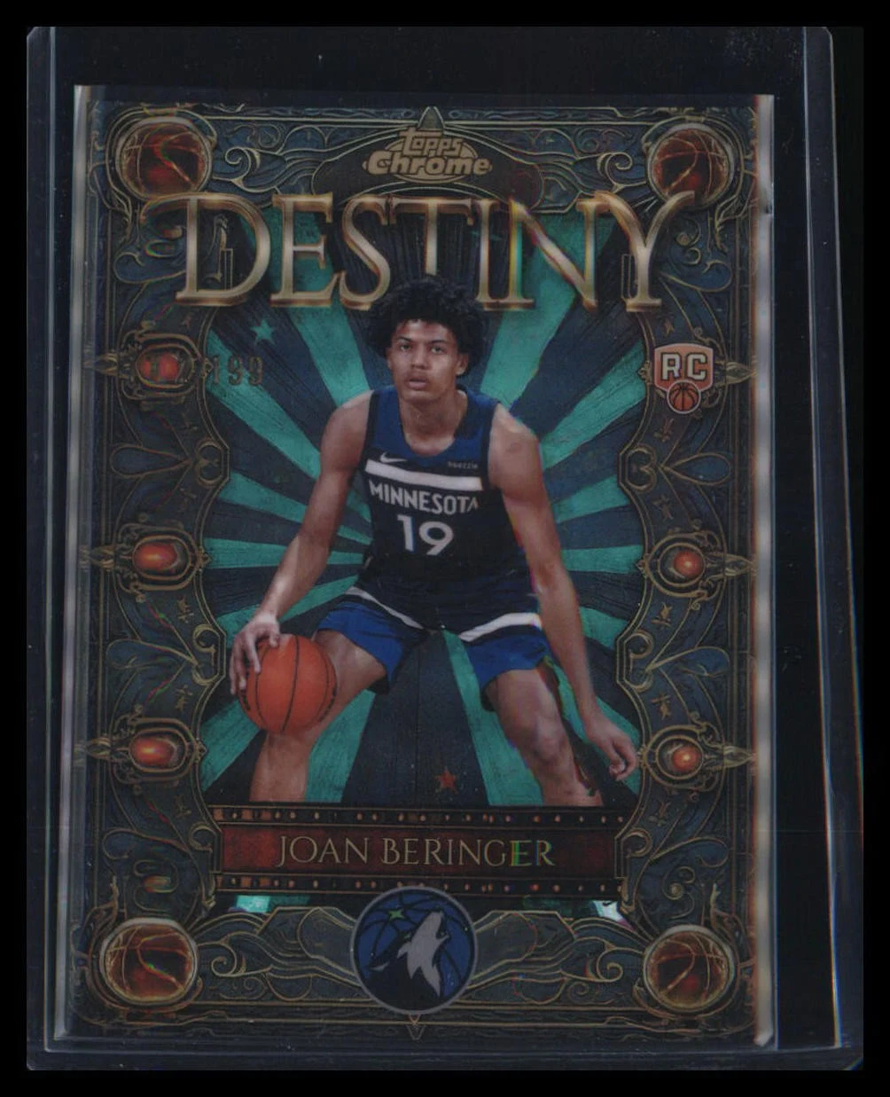 Joan Beringer 2025 Topps Chrome Basketball card
