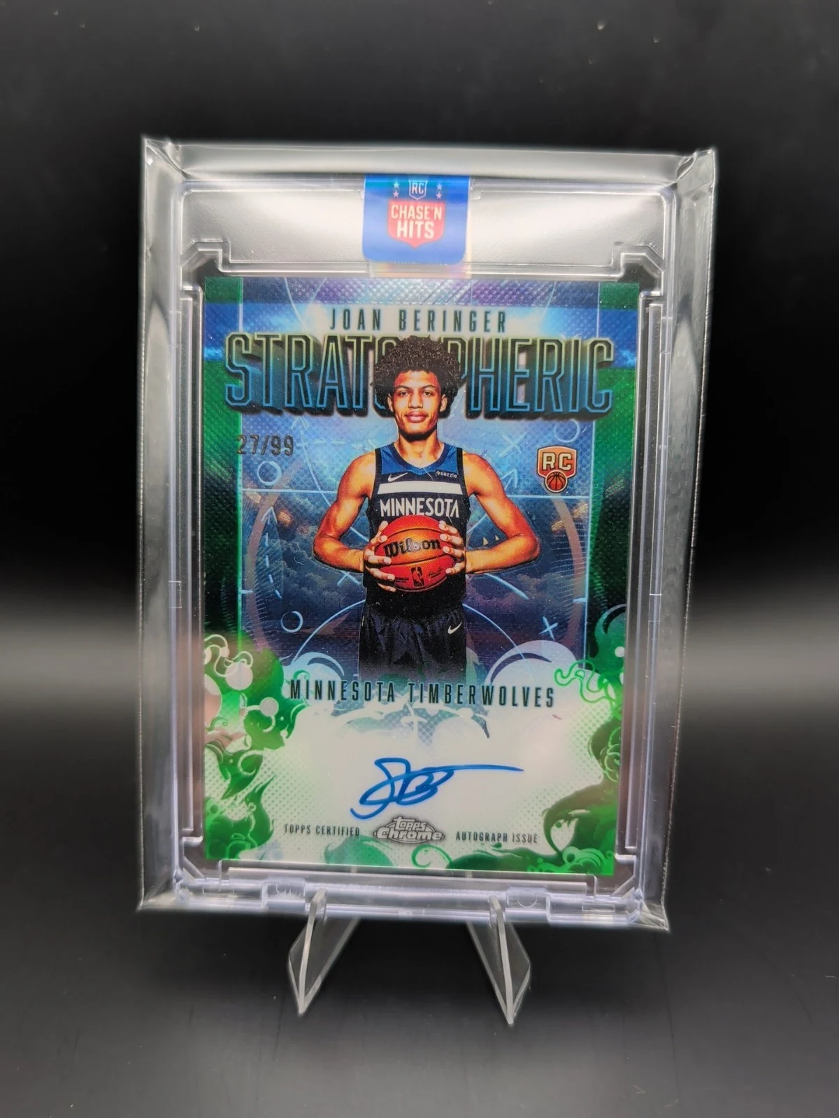 Joan Beringer 2025 Topps Chrome Basketball card