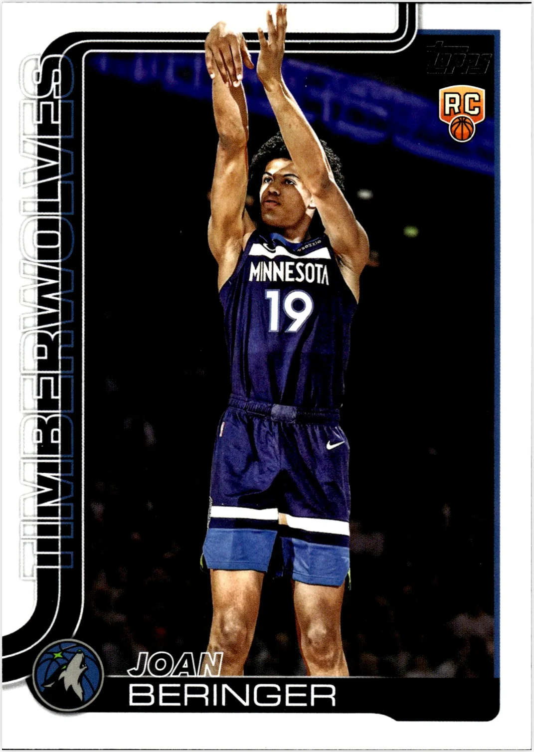Egor Dëmin 2025-26 Topps #208 basketball rookie card - Front