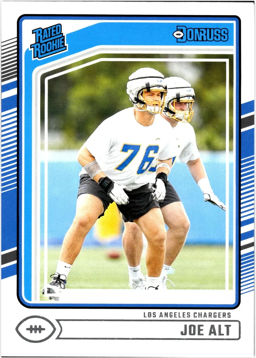 Joe Alt 2024 Donruss #320 football rookie card - Front