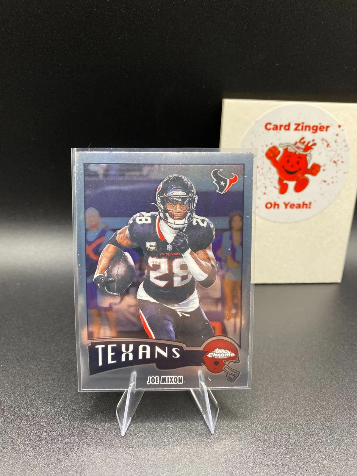 Joe Mixon 2025 Topps Chrome Football card