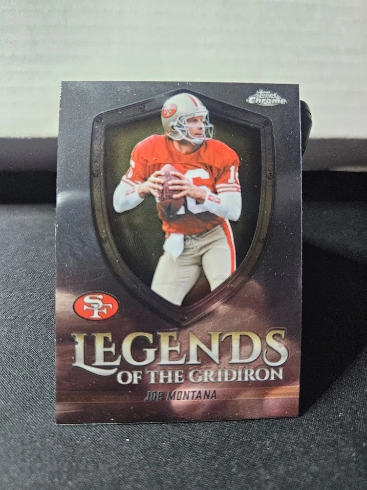 Joe Montana 2025 Topps Chrome Football card