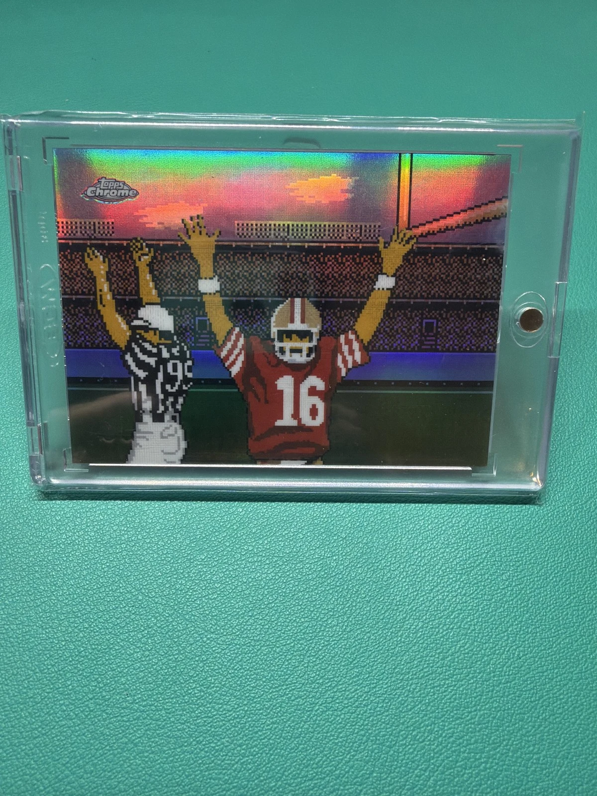 Joe Montana 2025 Topps Chrome Football card