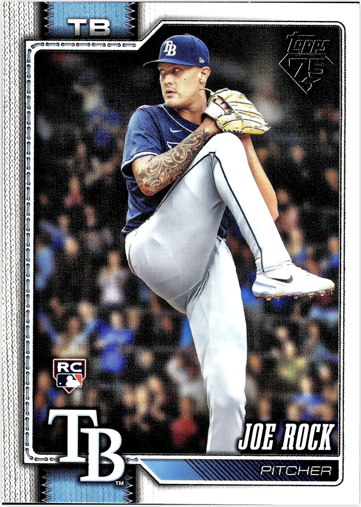 Joe Rock 2026 Topps #134 baseball rookie card - Front