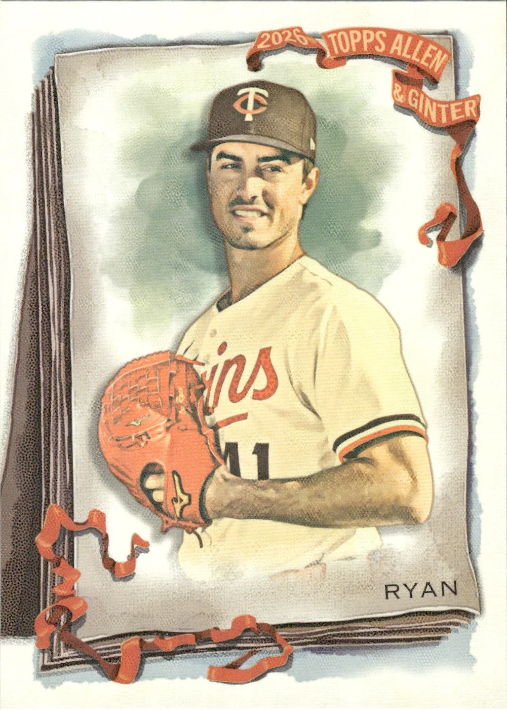 Joe Ryan #174 2026 Topps Allen & Ginter trading card - Front