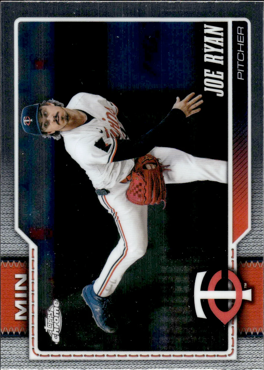 Joe Ryan #210 2026 Topps Chrome Baseball baseball card - Front