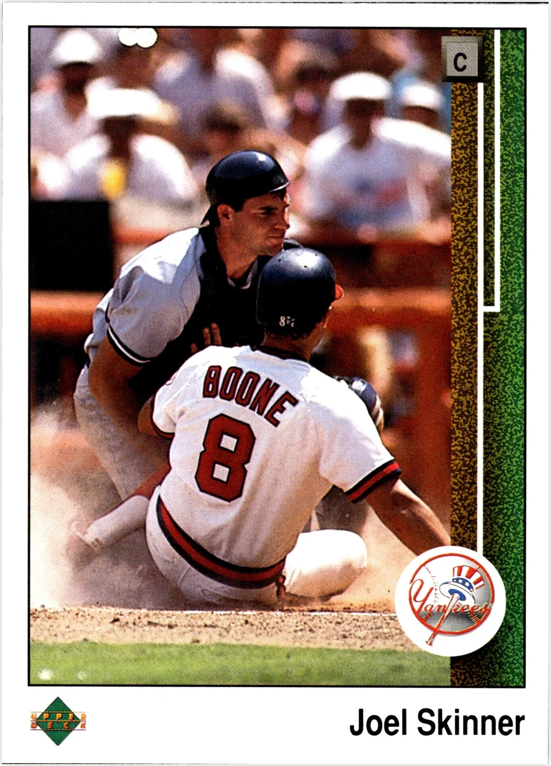 Joel Skinner 1989 Upper Deck #328 baseball card - Front