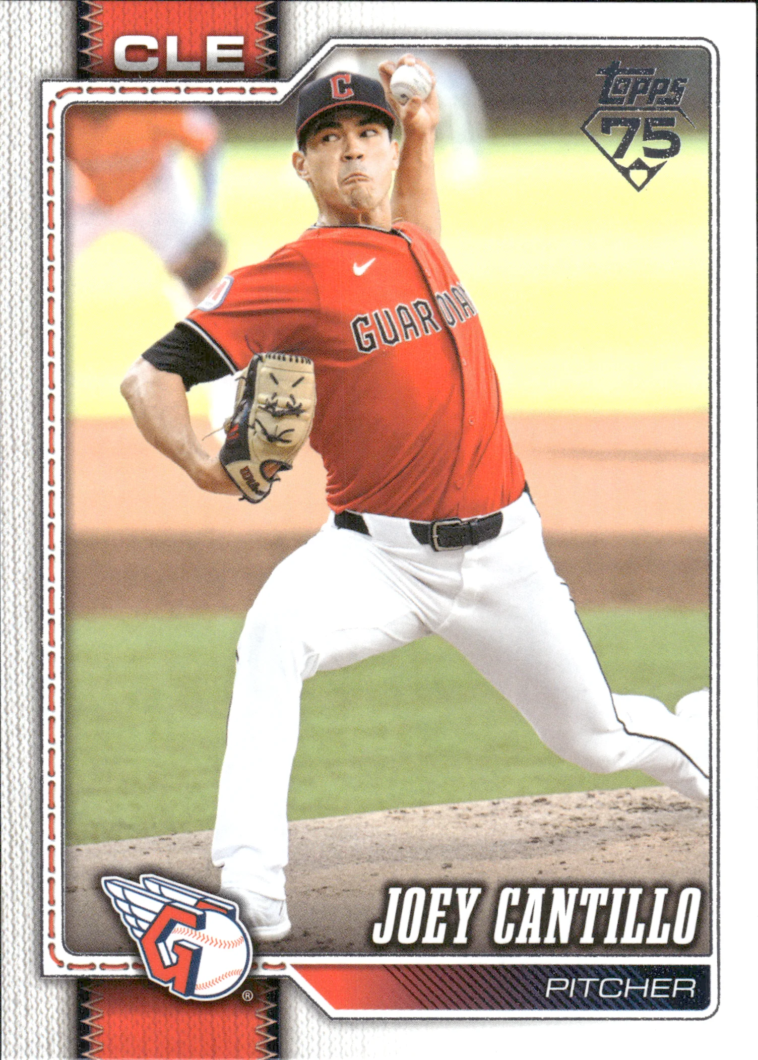 Joey Cantillo #691 2026 Topps Series 2 Baseball baseball card - Front