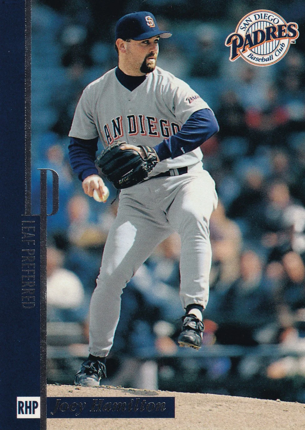 Joey Hamilton 1996 Leaf Preferred #41 baseball card - Front