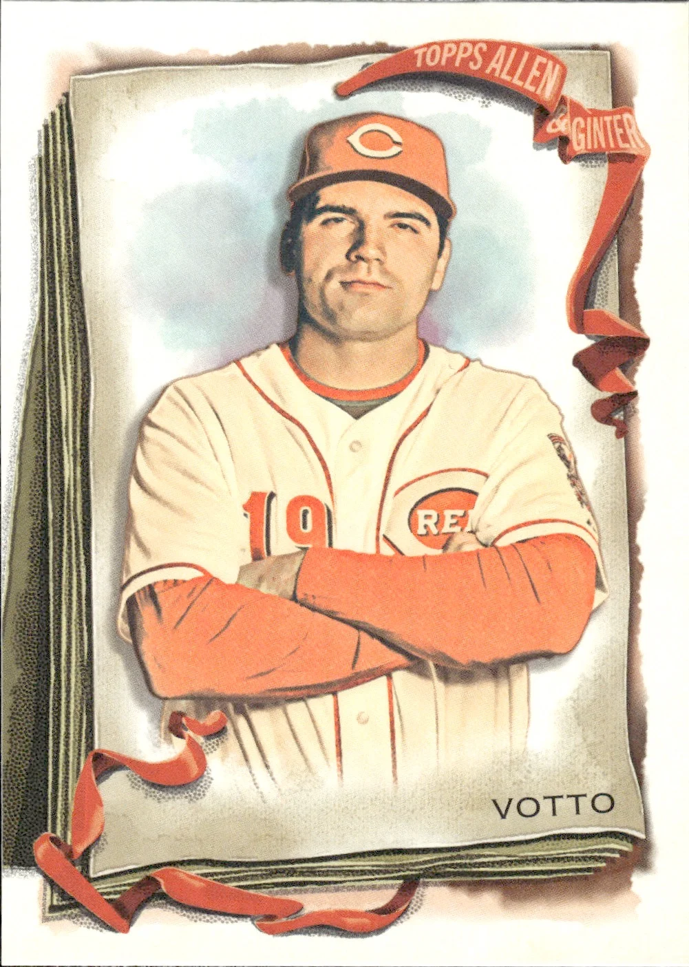 Joey Votto #37 2026 Topps Allen & Ginter trading card - Front