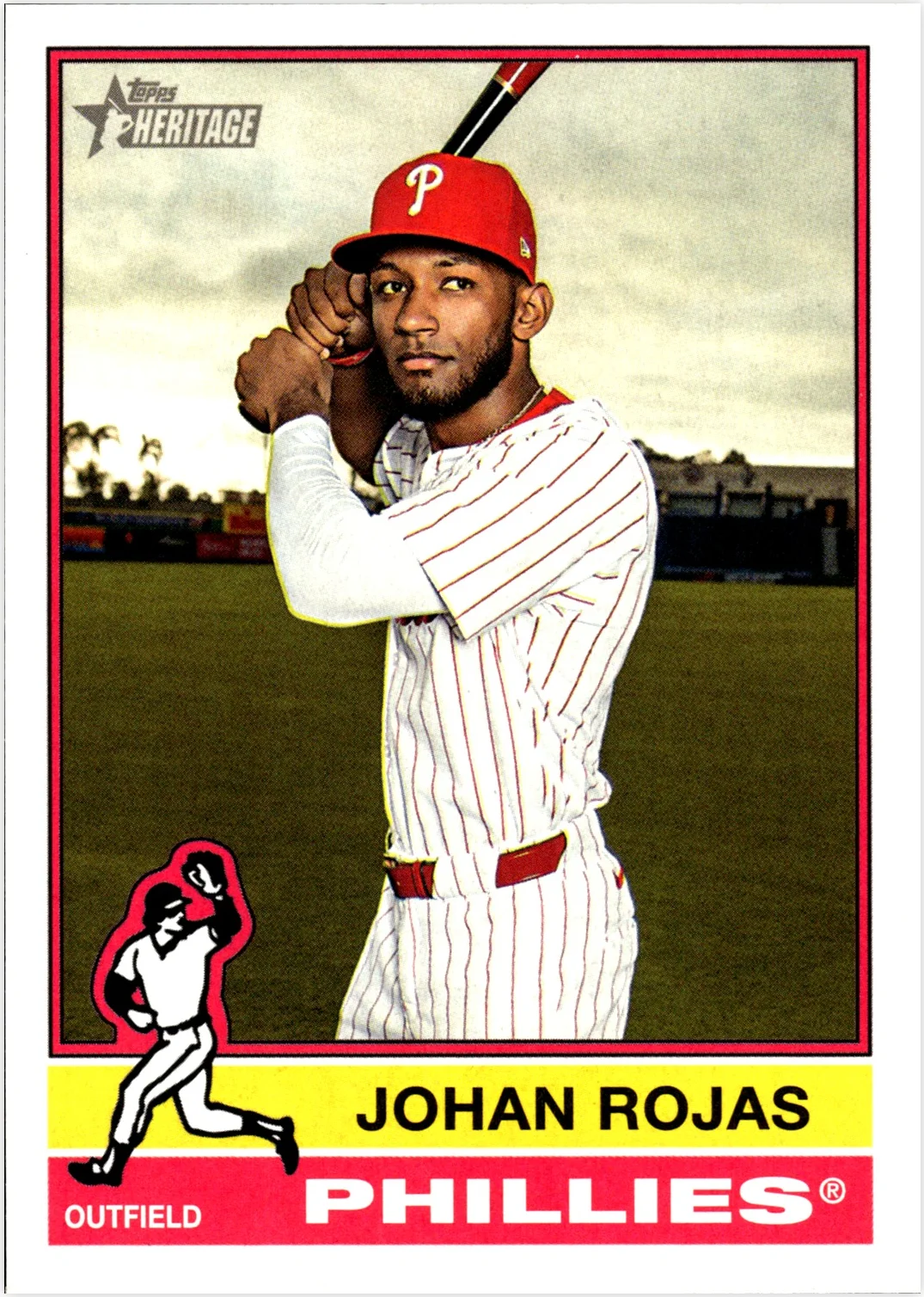 Johan Rojas 2025 Heritage High Number #632 baseball card - Front