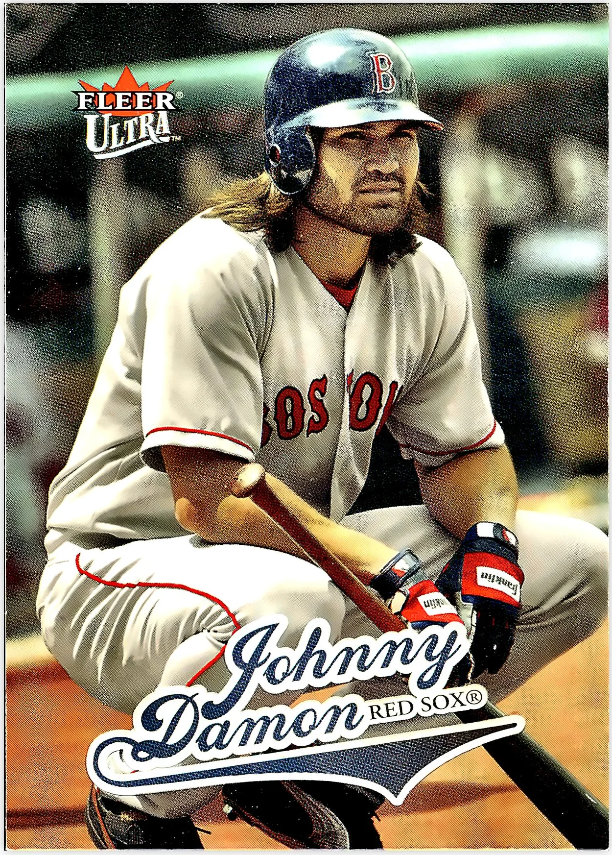 Johnny Damon 2004 Ultra #291 Gold Medallion baseball card - Front