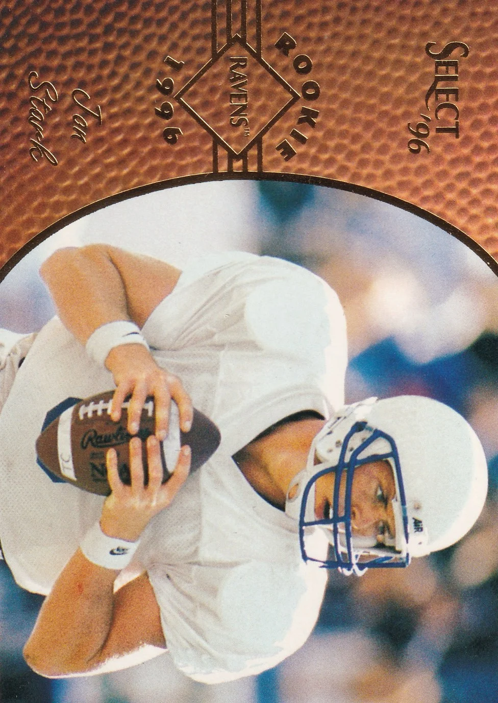 Jon Stark 1996 Select #176 football rookie card - Front