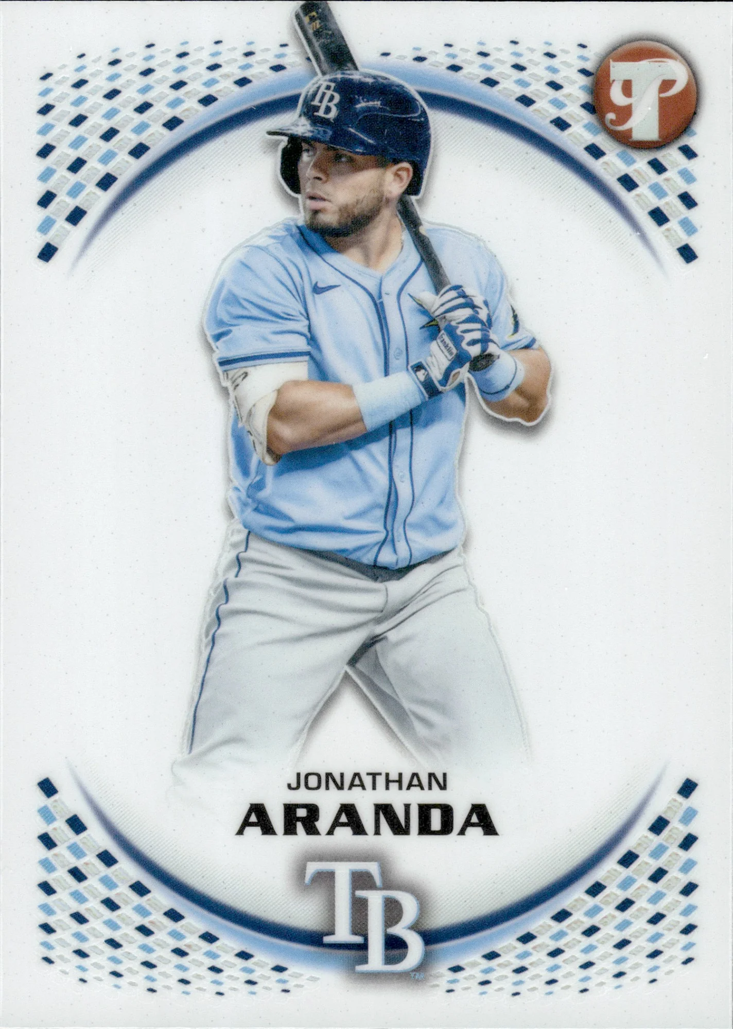 Jonathan Aranda #141 Refractor 2026 Topps Pristine Baseball baseball card - Front