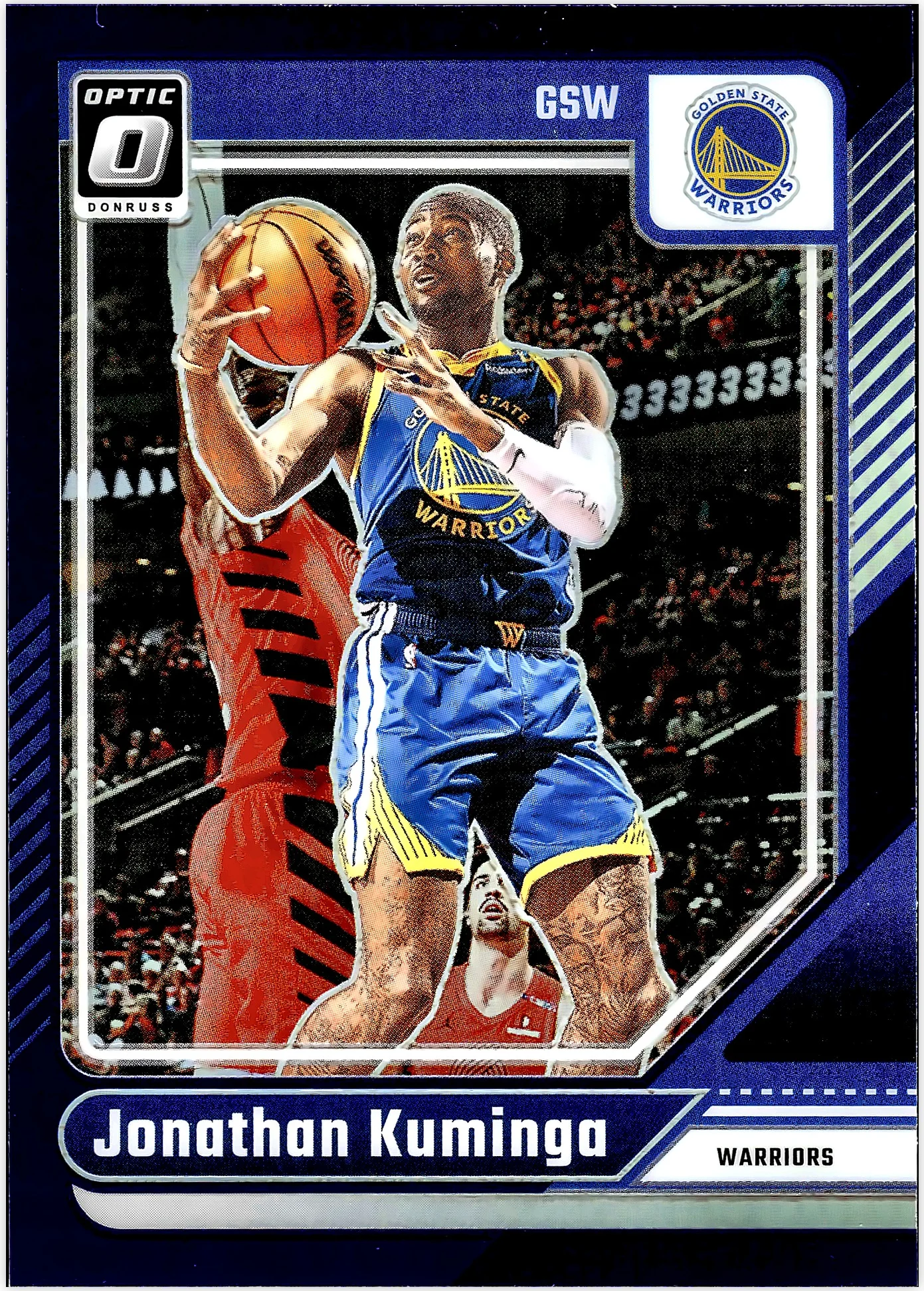 Jarrett Allen 2024-25 Donruss Optic #144 Purple basketball card - Front