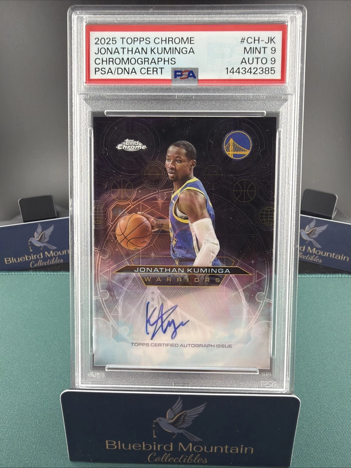 Jonathan Kuminga 2025 Topps Chrome Basketball card
