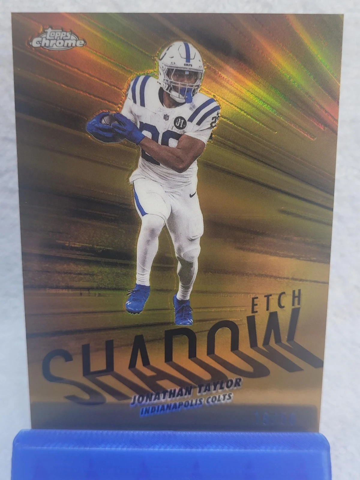 Jonathan Taylor 2025 Topps Chrome Football card