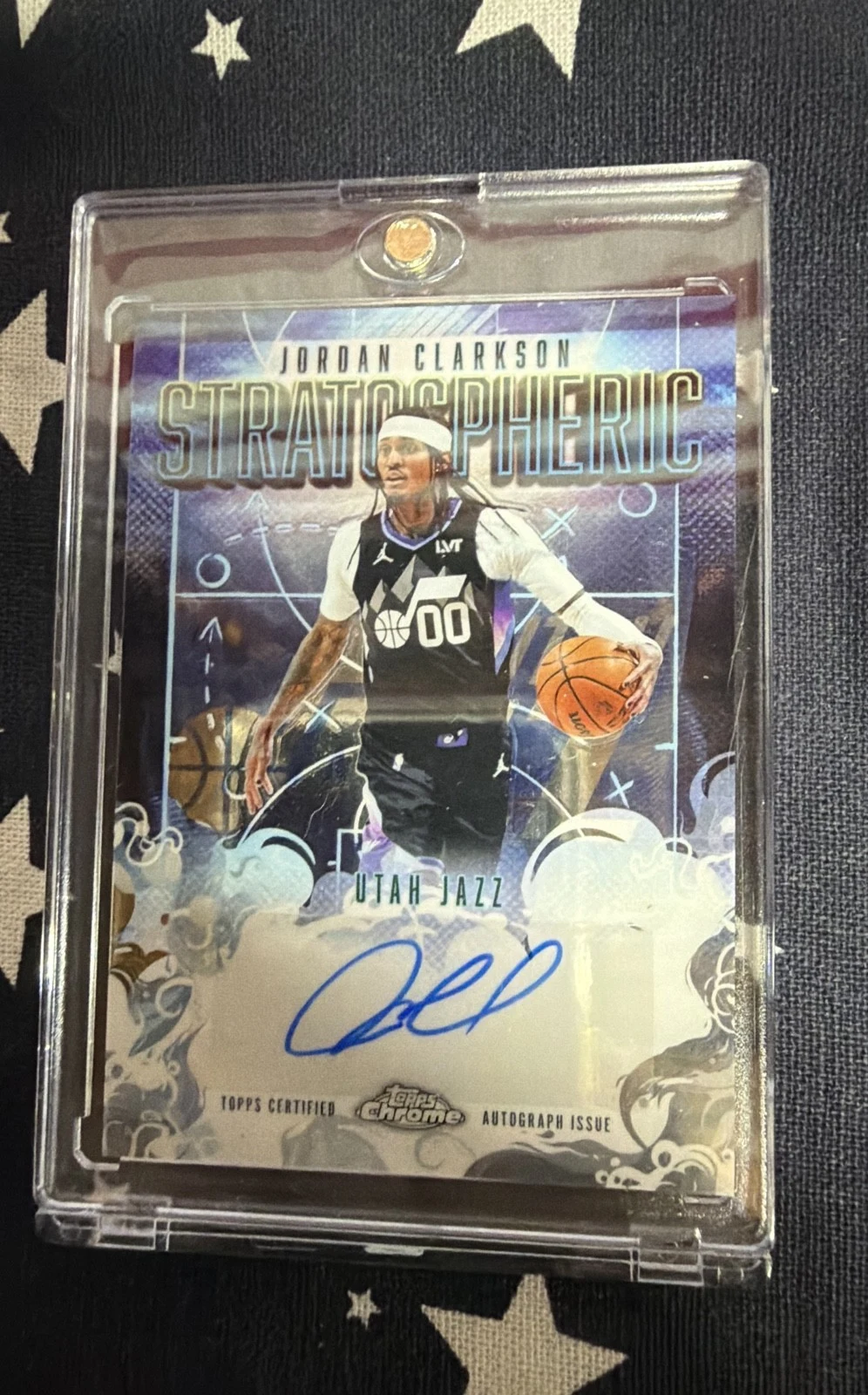 Jordan Clarkson 2025 Topps Chrome Basketball card