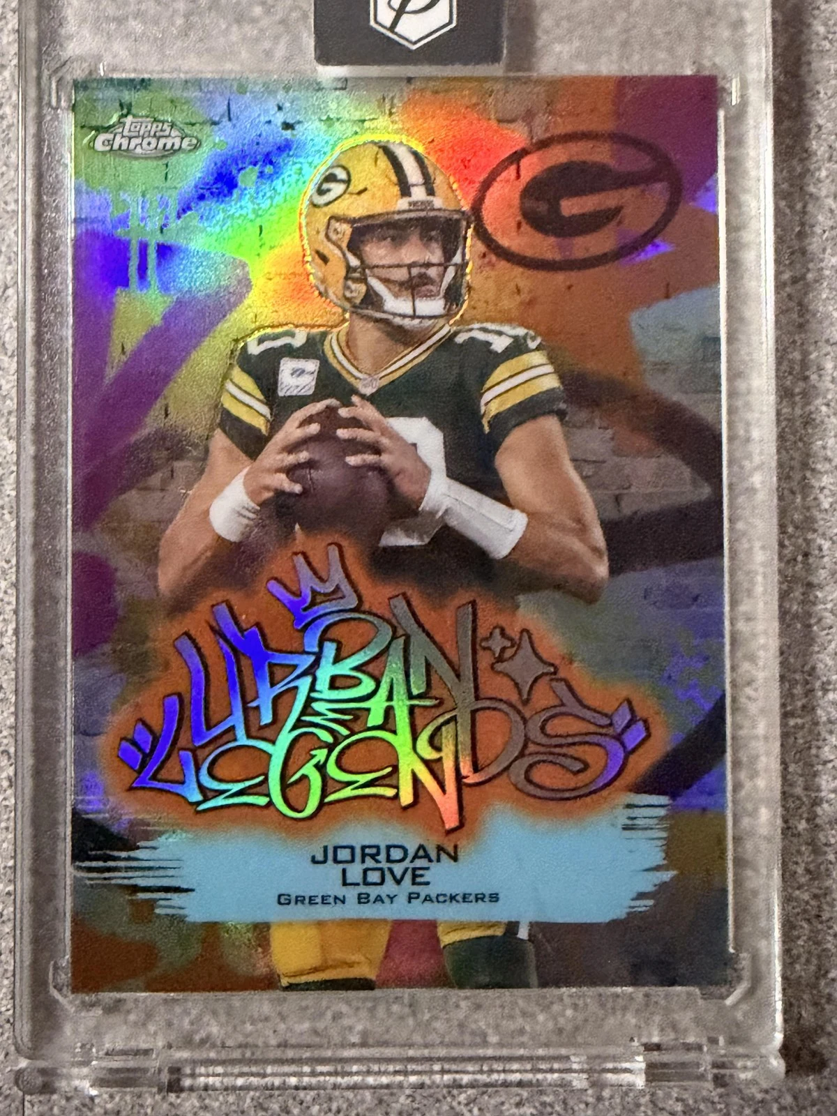 Jordan Love 2025 Topps Chrome Football card