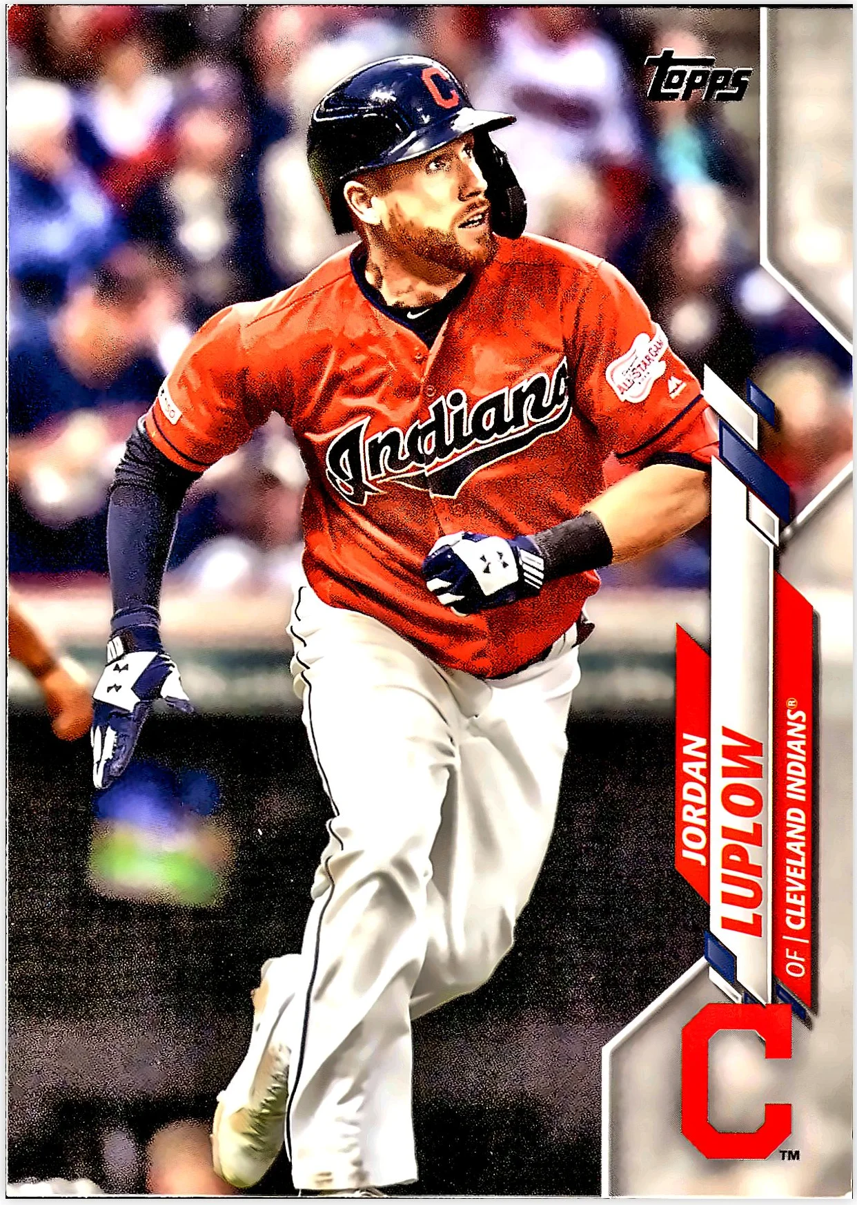 Jordan Luplow 2020 Topps #565 baseball card - Front