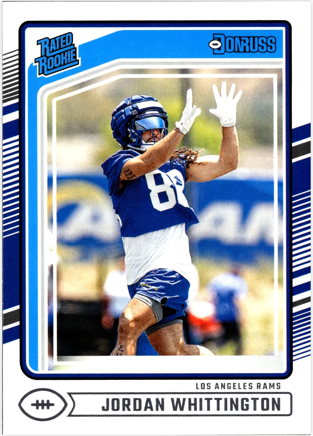 Jordan Whittington 2024 Donruss #352 football rookie card - Front