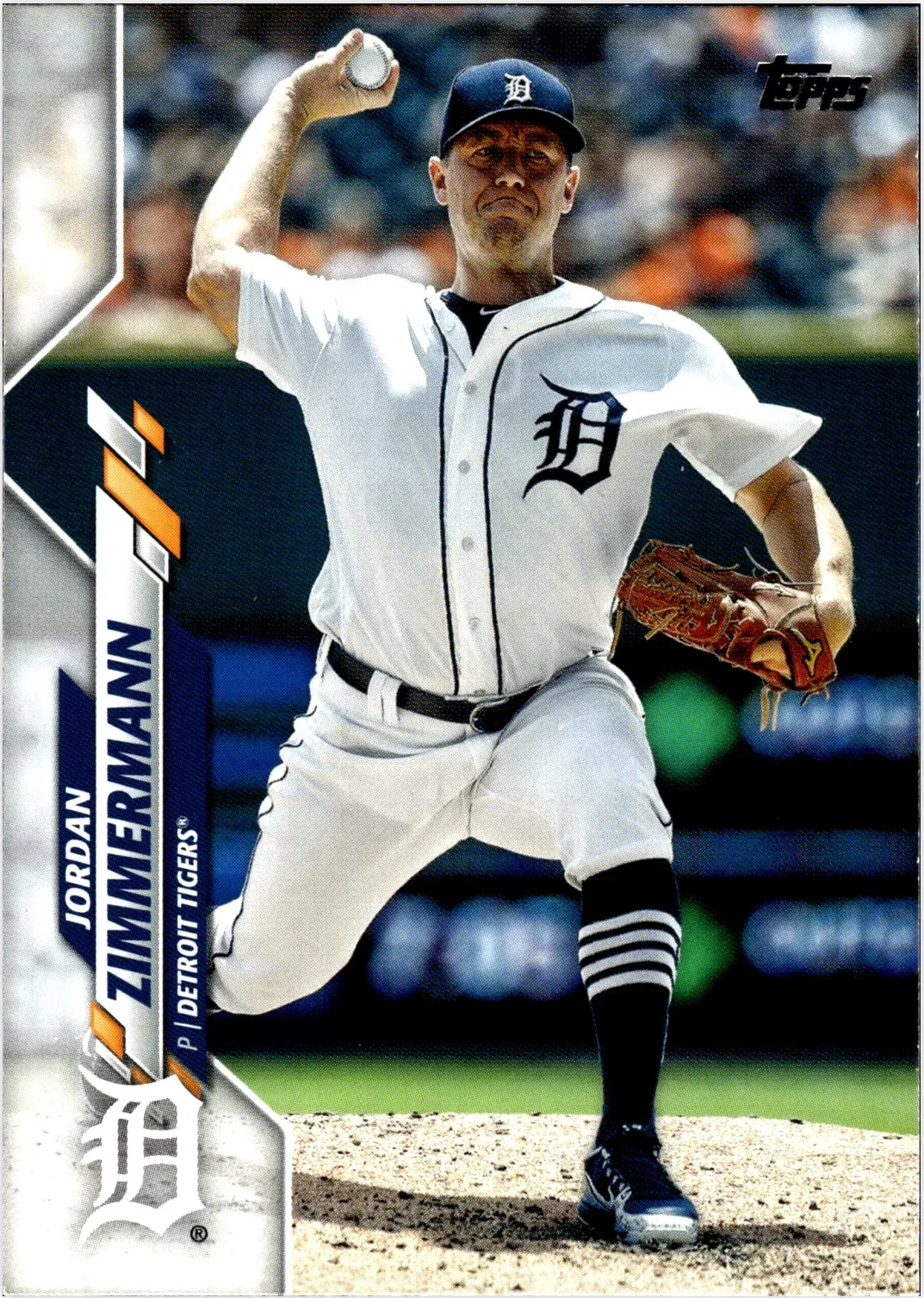 Jordan Zimmermann 2020 Topps #294 baseball card - Front