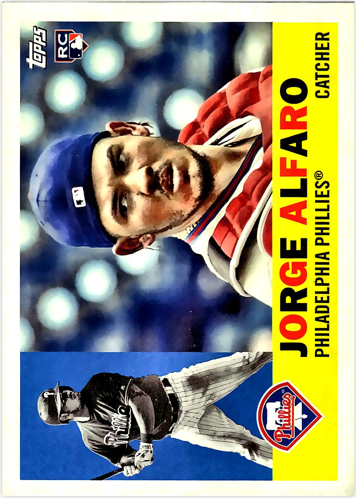 Jorge Alfaro 2017 Topps Archives #13 baseball rookie card - Front