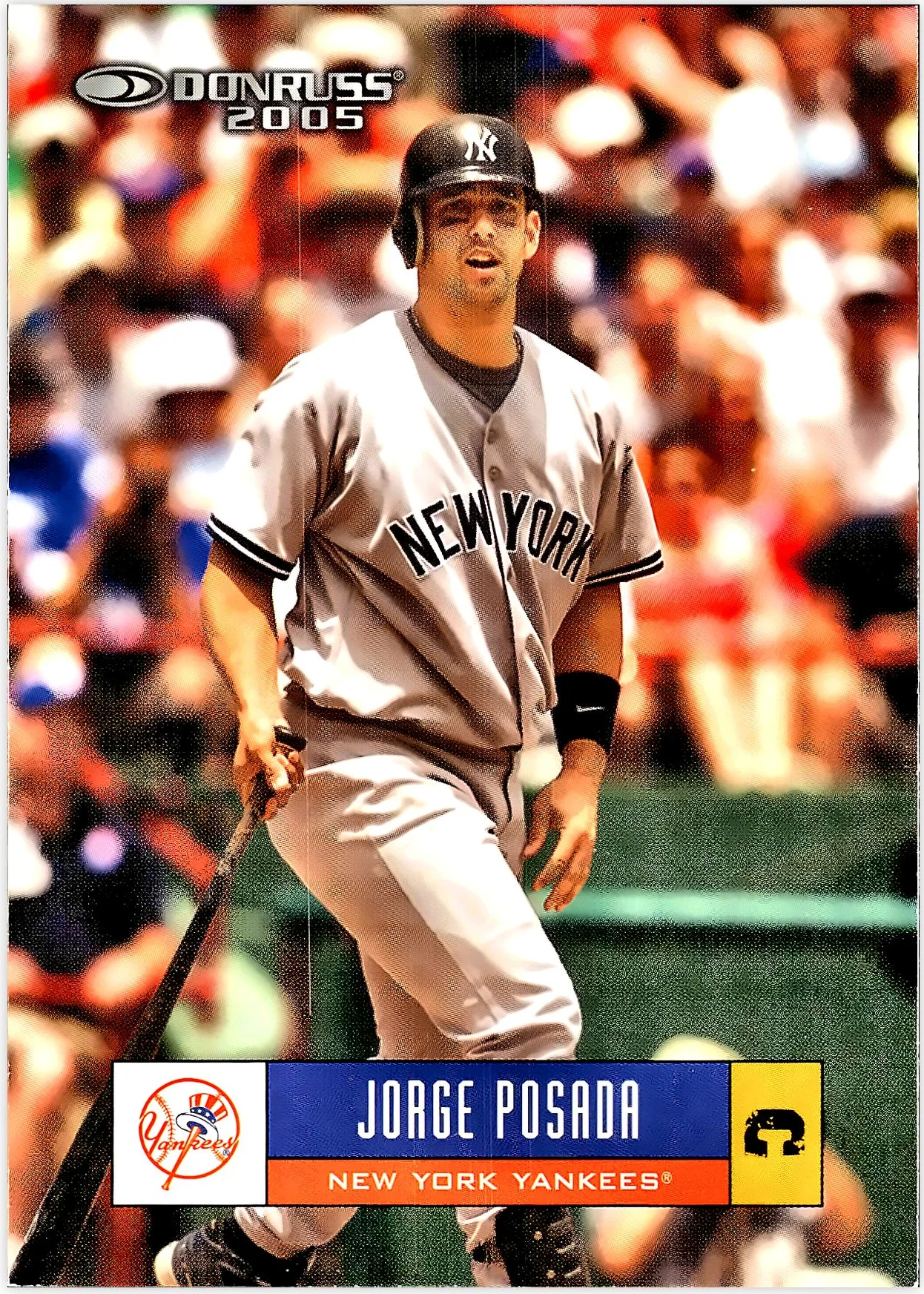 Jorge Posada 2005 Donruss #275 baseball card - Front