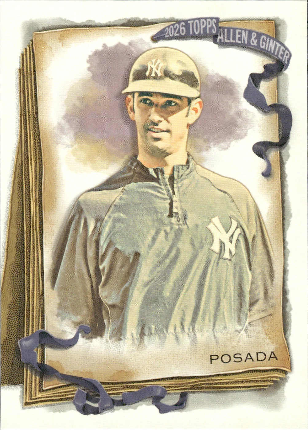 Jorge Posada #204 2026 Topps Allen & Ginter trading card - Front
